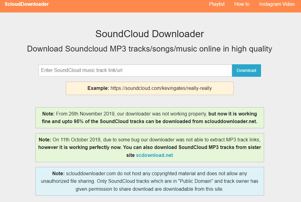 SoundCloud下载器