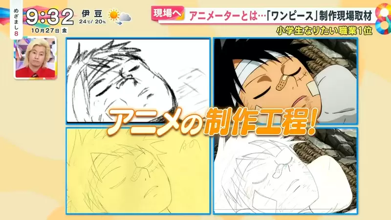 《从海贼王学动画制作》动画成形需要经历这些步骤资深动画师为什么最怕画路飞？