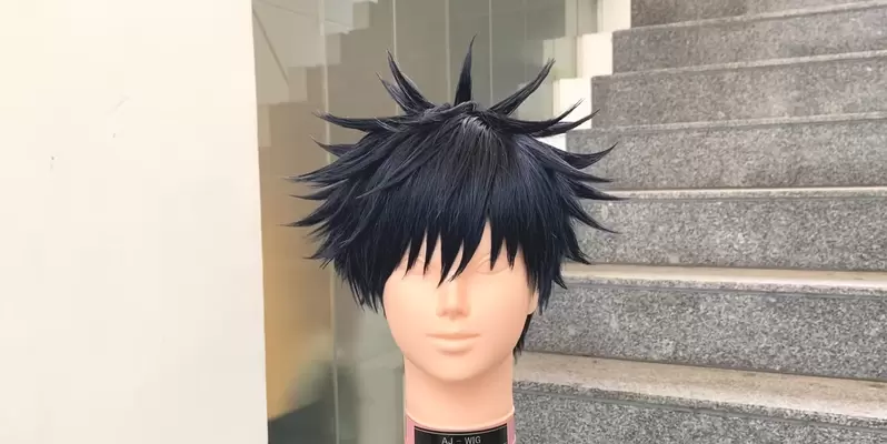 美发设计师还原《咒术回战伏黑惠发型》无需假发也能做出来的一次，但也很吃原本的发量就是惹...