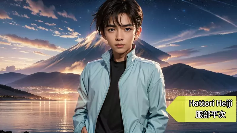 让AI表现出《名侦探柯南真人版》的感觉，错觉吗？怎么毛利小五郎有种帅帅的感觉？