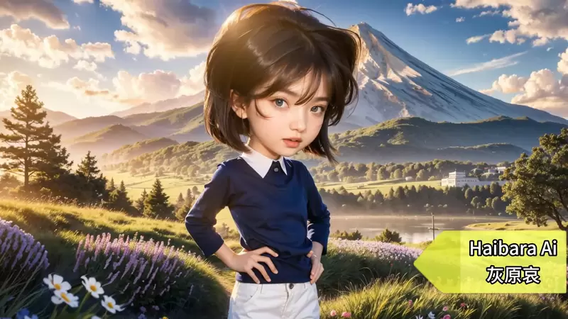 让AI表现出《名侦探柯南真人版》的感觉，错觉吗？怎么毛利小五郎有种帅帅的感觉？