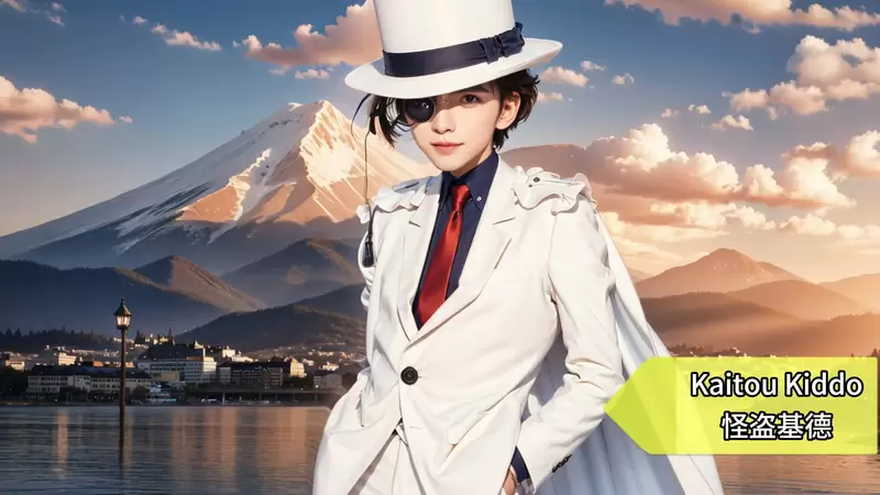 让AI表现出《名侦探柯南真人版》的感觉，错觉吗？怎么毛利小五郎有种帅帅的感觉？