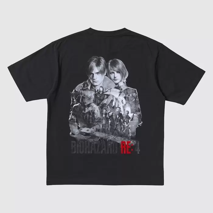 卡普空40周年《Uniqlo×Capcom 连动》推出魔物、洛克人、恶灵古堡...等系列T恤