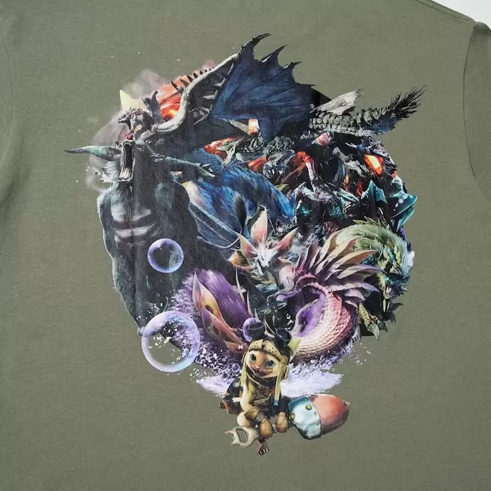 卡普空40周年《Uniqlo×Capcom 连动》推出魔物、洛克人、恶灵古堡...等系列T恤