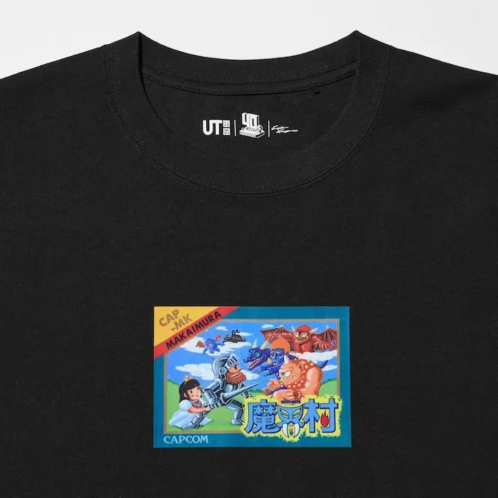 卡普空40周年《Uniqlo×Capcom 连动》推出魔物、洛克人、恶灵古堡...等系列T恤