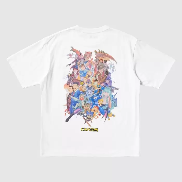 卡普空40周年《Uniqlo×Capcom 连动》推出魔物、洛克人、恶灵古堡...等系列T恤