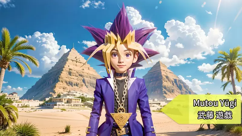 让AI表现出《游戏王真人版》的感觉一口气看完所有TV动画版中登场的角色