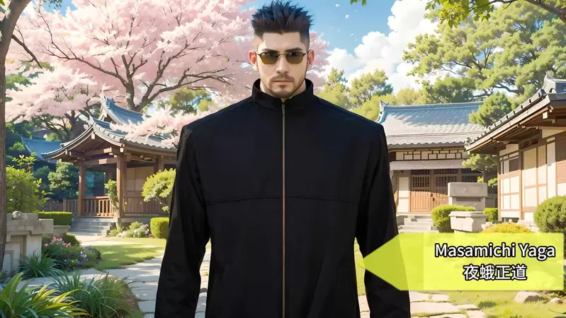 让AI表现出《咒术回战真人版》的感觉，如果有这样的钉姐那我直接给100分