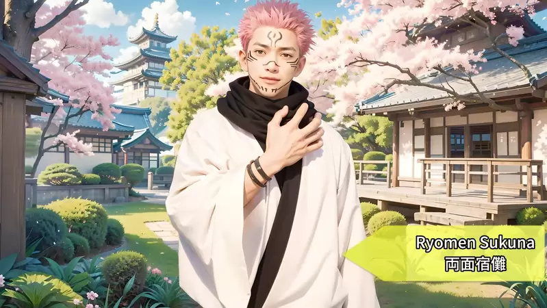 让AI表现出《咒术回战真人版》的感觉，如果有这样的钉姐那我直接给100分