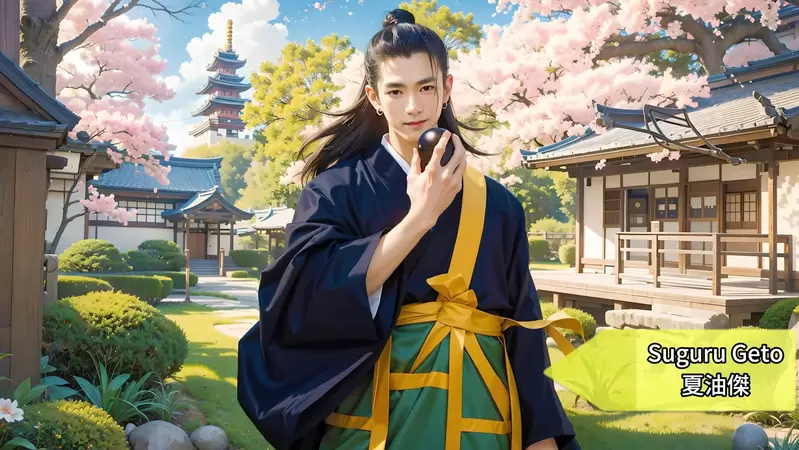 让AI表现出《咒术回战真人版》的感觉，如果有这样的钉姐那我直接给100分