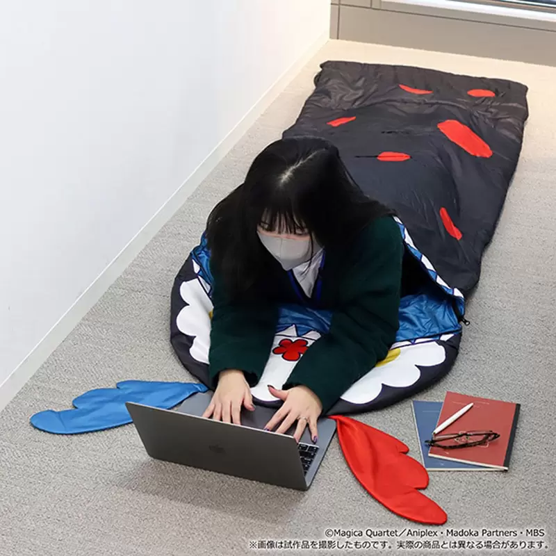魔法少女小圆周边《零食的魔女睡袋》这种造型怎么可能睡得下去啦QQ