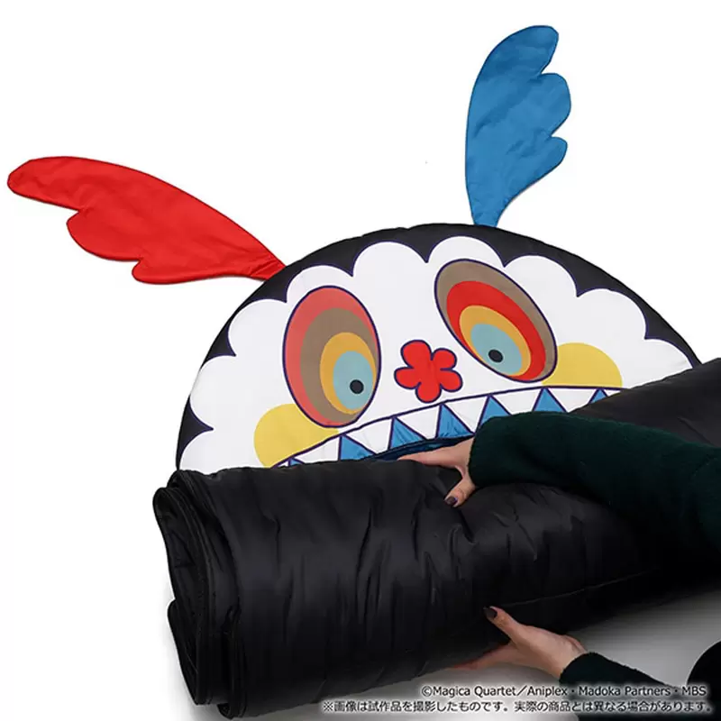 魔法少女小圆周边《零食的魔女睡袋》这种造型怎么可能睡得下去啦QQ