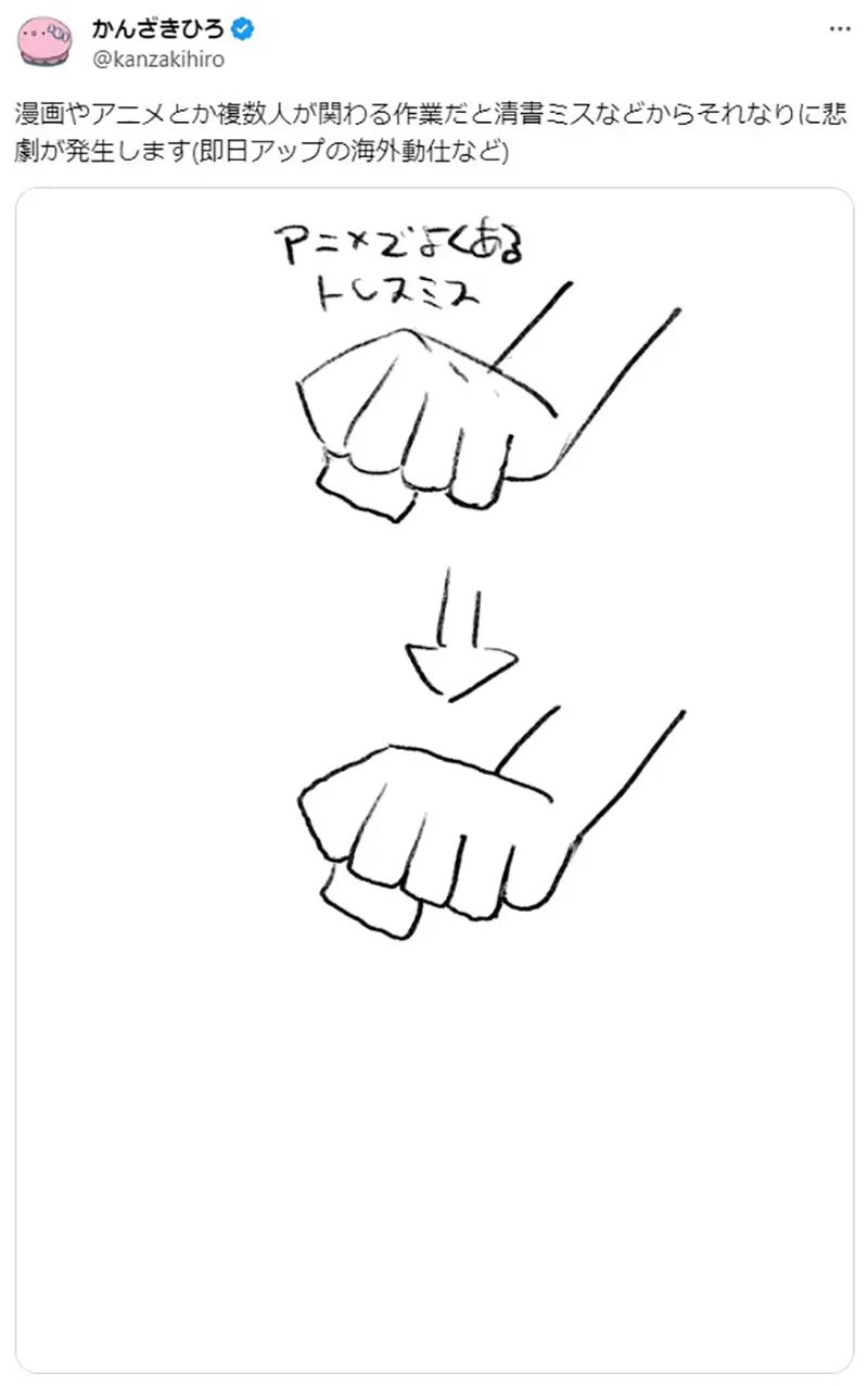《手指头画成６根》画师被质疑用了生成式ＡＩ？人类其实也很常犯这种失误？