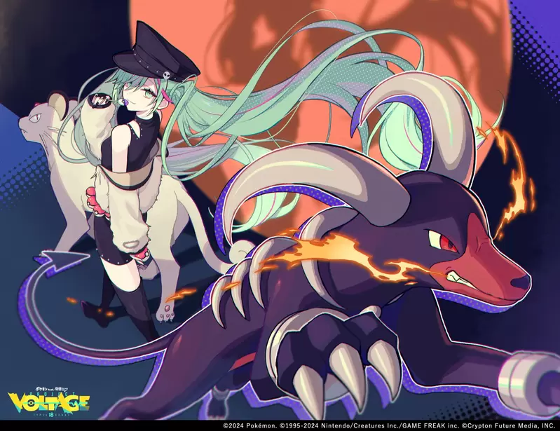 初音加入火箭队了？ 《初音未来×宝可梦》联动第14曲《火箭队初音》也太香了