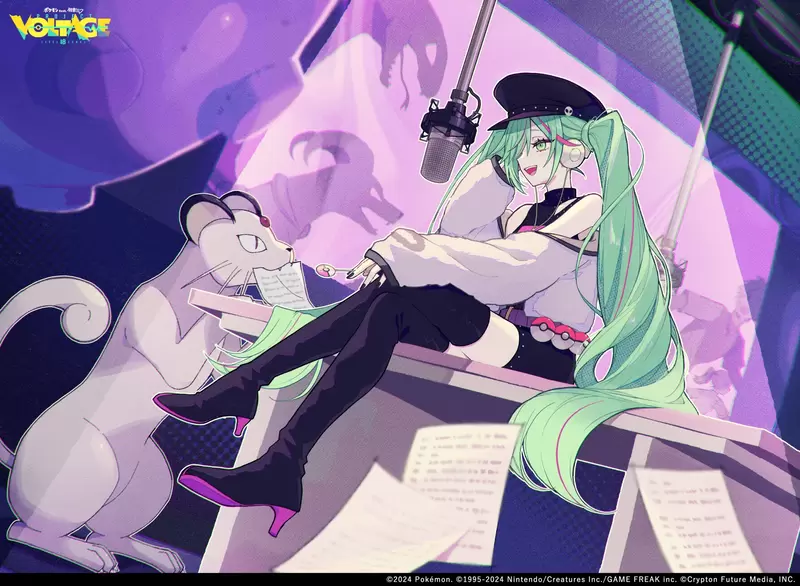 初音加入火箭队了？ 《初音未来×宝可梦》联动第14曲《火箭队初音》也太香了