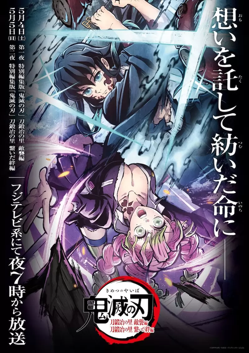 鬼灭之刃《柱训练篇》全新视觉、PV预告公开TV动画预计5月12号推出
