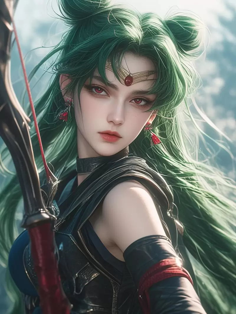 《吉卜力风格的美少女战士》如果美少女战士是由吉卜力动画化的话....