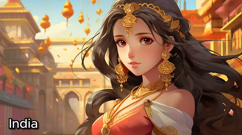 以现实中的国家为基础创建动漫女孩AI模拟出来的二次元美少女都好可爱