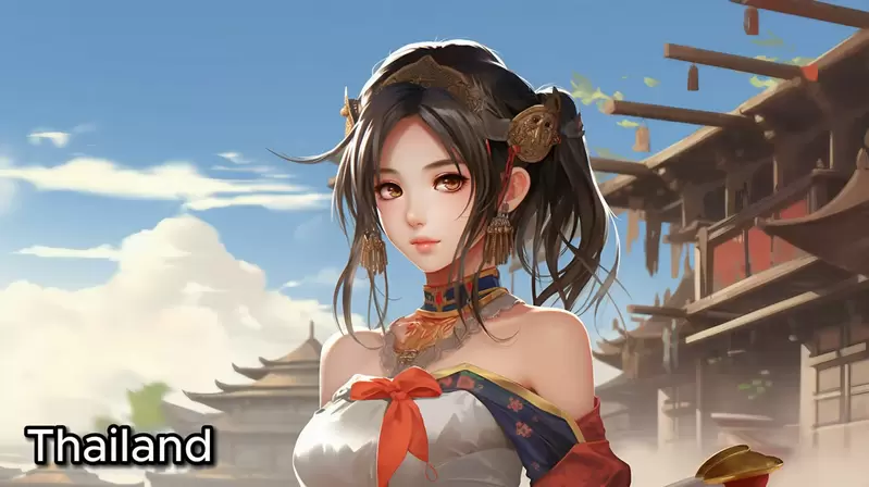 以现实中的国家为基础创建动漫女孩AI模拟出来的二次元美少女都好可爱