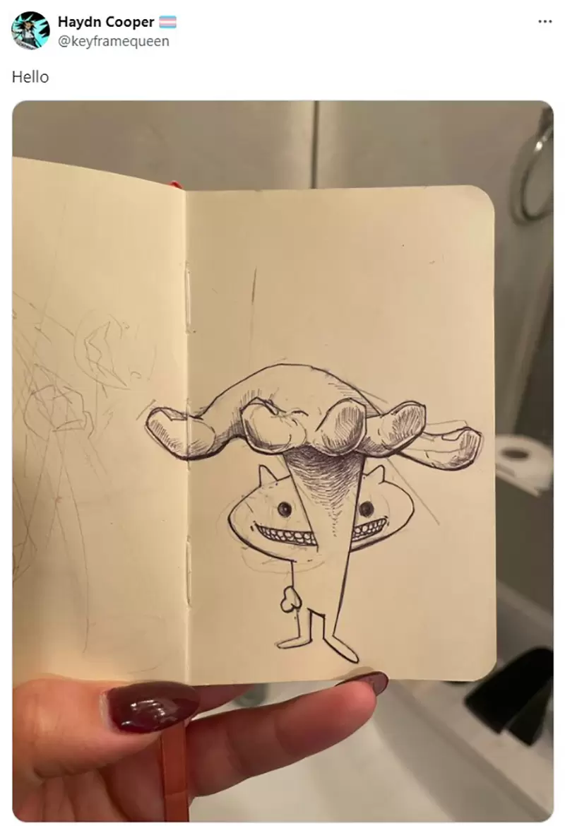 《没有画师喜欢的画画挑战》据说这个手势超难画？全球网友们纷纷接下战帖了……
