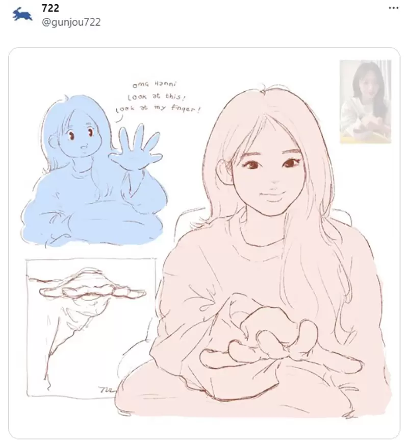《没有画师喜欢的画画挑战》据说这个手势超难画？全球网友们纷纷接下战帖了……