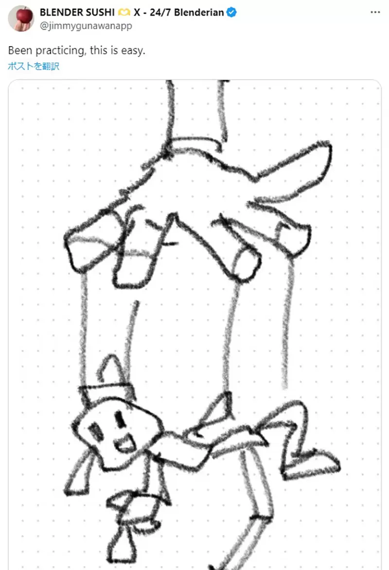《没有画师喜欢的画画挑战》据说这个手势超难画？全球网友们纷纷接下战帖了……