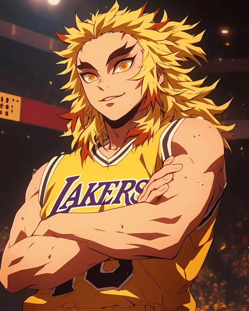 假如让动漫角色成为《湖人篮球队员》那这一队估计是NBA中最逆天的一只队伍吧？