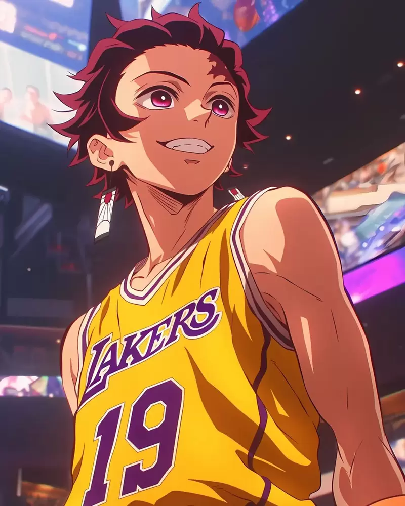 假如让动漫角色成为《湖人篮球队员》那这一队估计是NBA中最逆天的一只队伍吧？