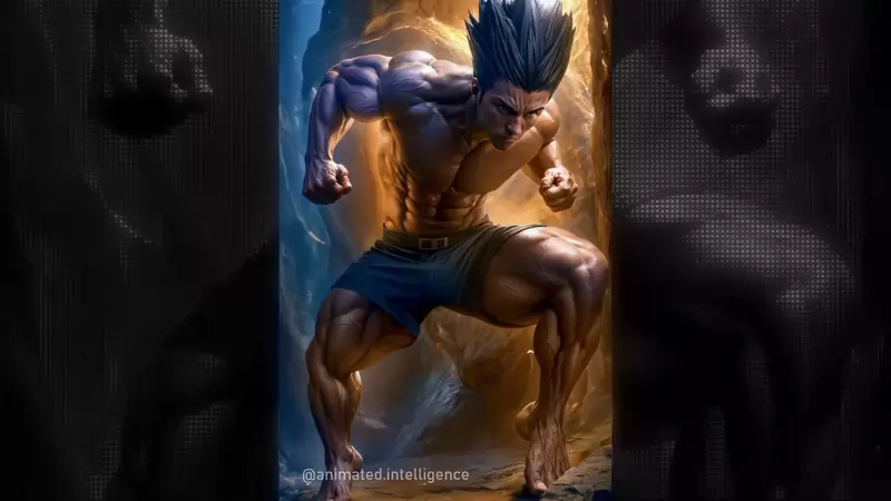 让AI表现出《猎人真人版》的感觉小杰、奇犽、酷拉皮卡都上了，怎么雷欧力不见了勒？