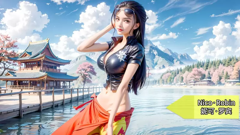 让AI表现出《海贼王真人女性角色》的感觉，这个世界观的女性每一个发育都太棒了吧！  ？