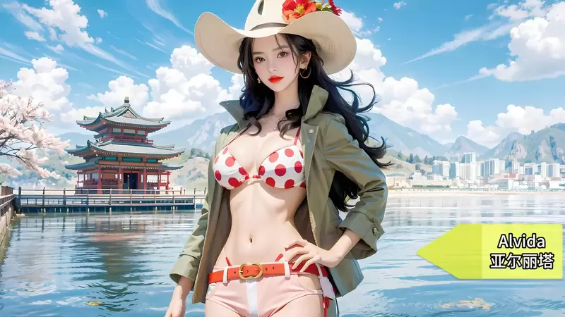 让AI表现出《海贼王真人女性角色》的感觉，这个世界观的女性每一个发育都太棒了吧！  ？