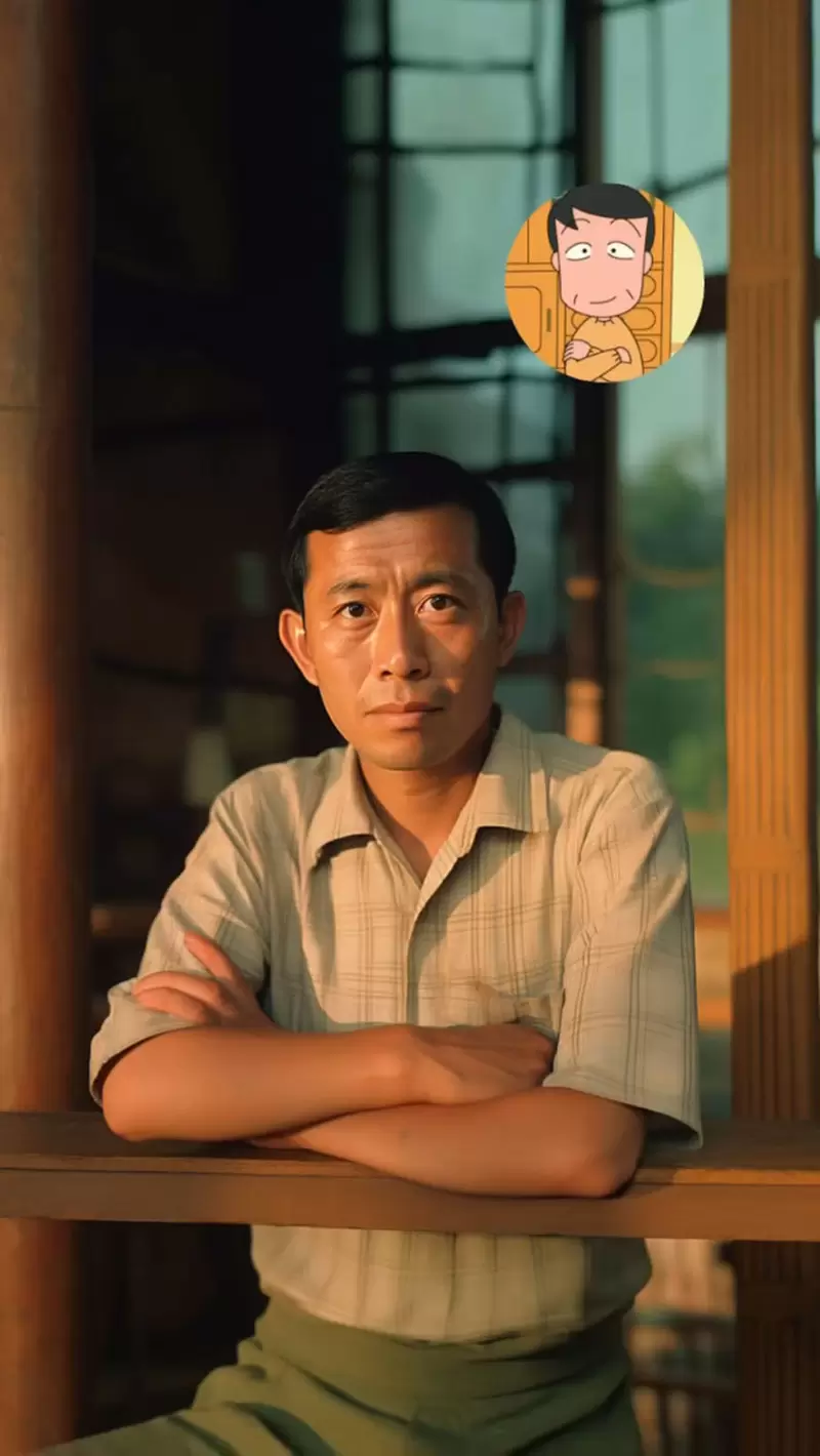 让AI表现出《樱桃小丸子真人版》的感觉，觉得樱桃家全员的样子蛮不错的耶