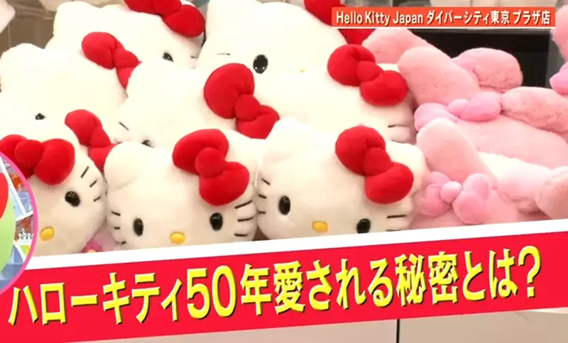 《Hello Kitty诞生50周年》长红半世纪的秘密是什么？不断变化是她最大的魅力