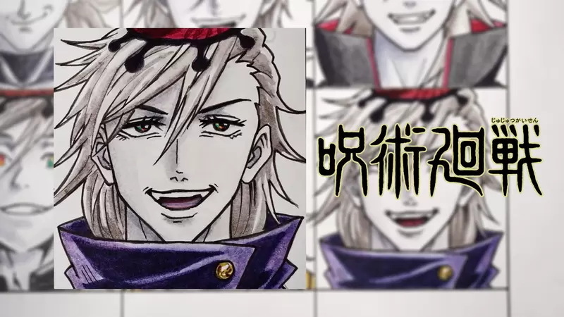 鬼灭之刃《童磨的12种动漫画风》拥有七彩眼眸而且露出无害微笑的鬼