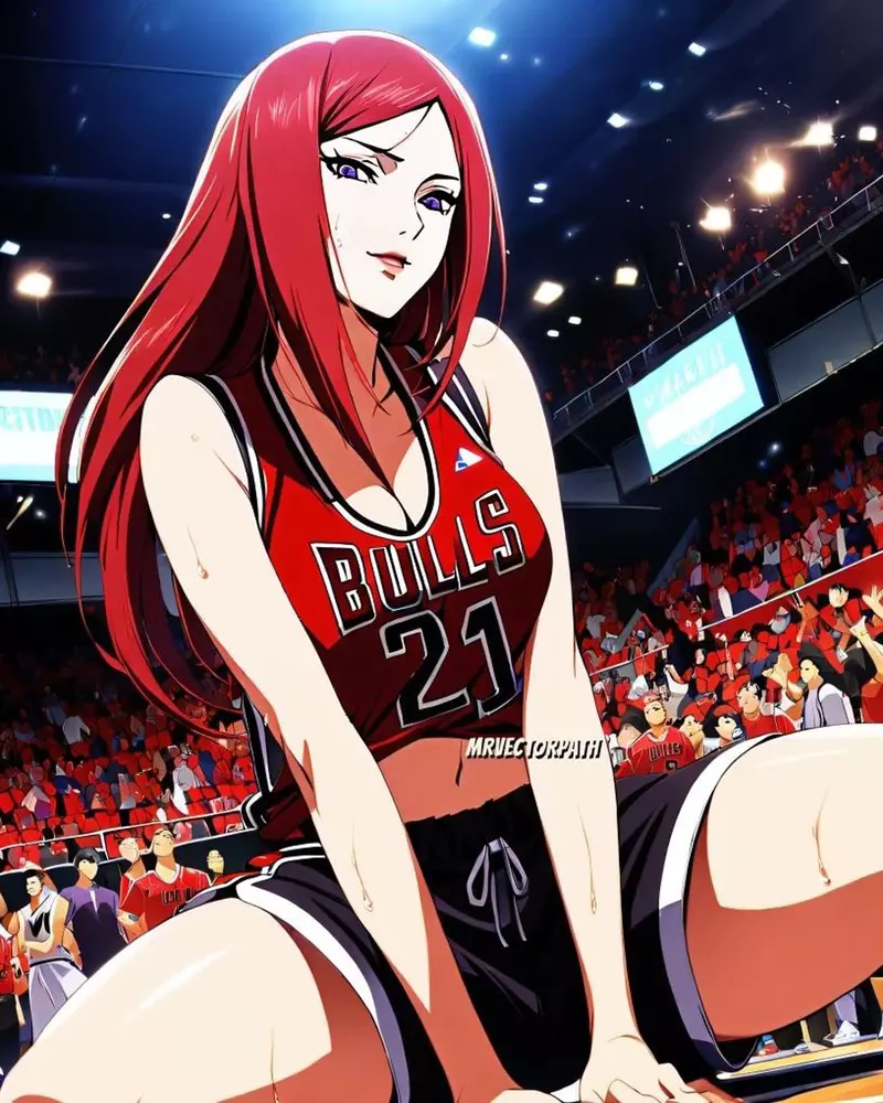 假如让动漫女角成为《NBA篮球队员》估计两队打一来每一回合都是暴力输出吧！  ？
