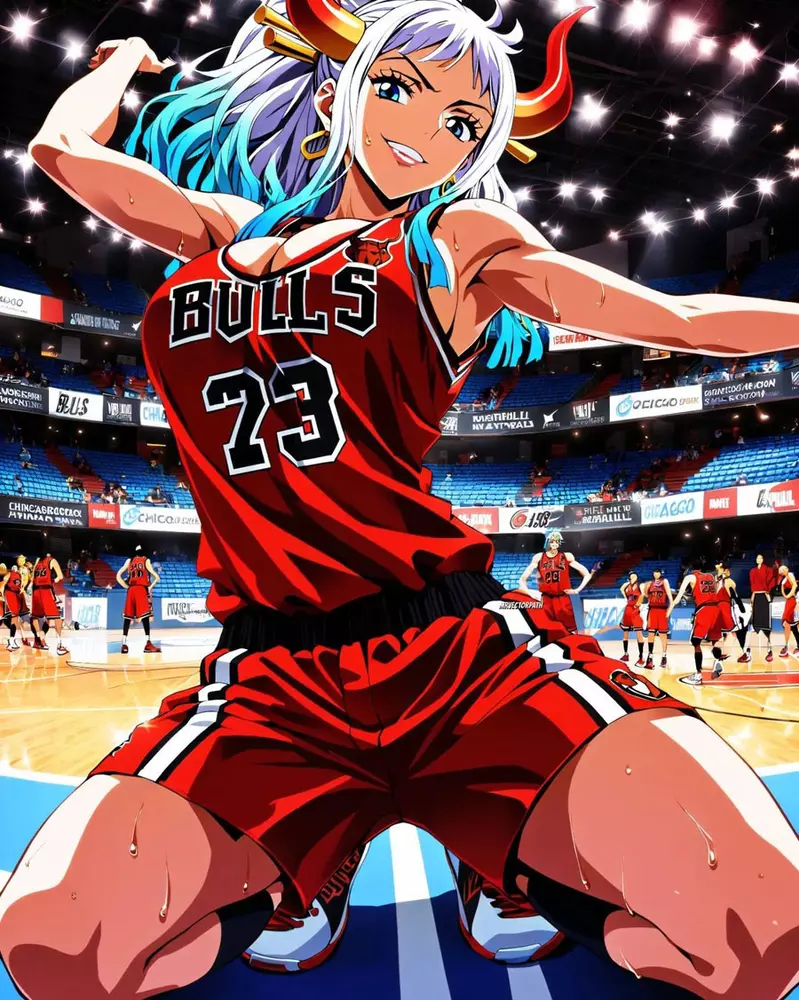 假如让动漫女角成为《NBA篮球队员》估计两队打一来每一回合都是暴力输出吧！  ？