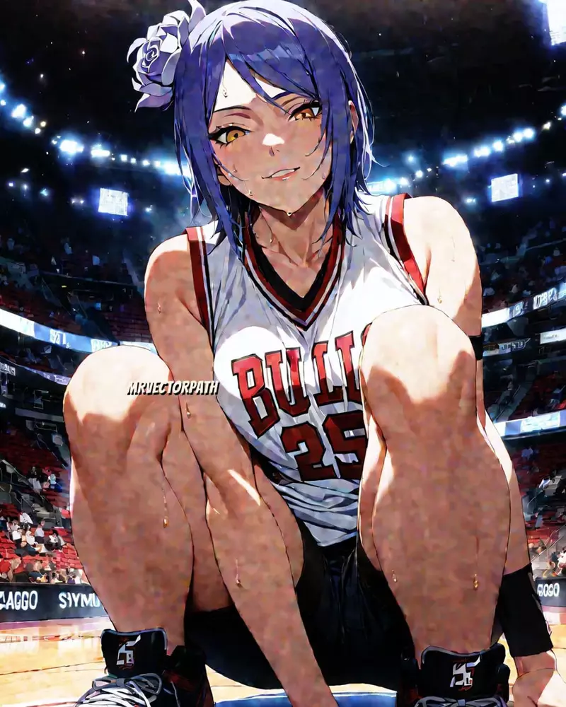 假如让动漫女角成为《NBA篮球队员》估计两队打一来每一回合都是暴力输出吧！  ？