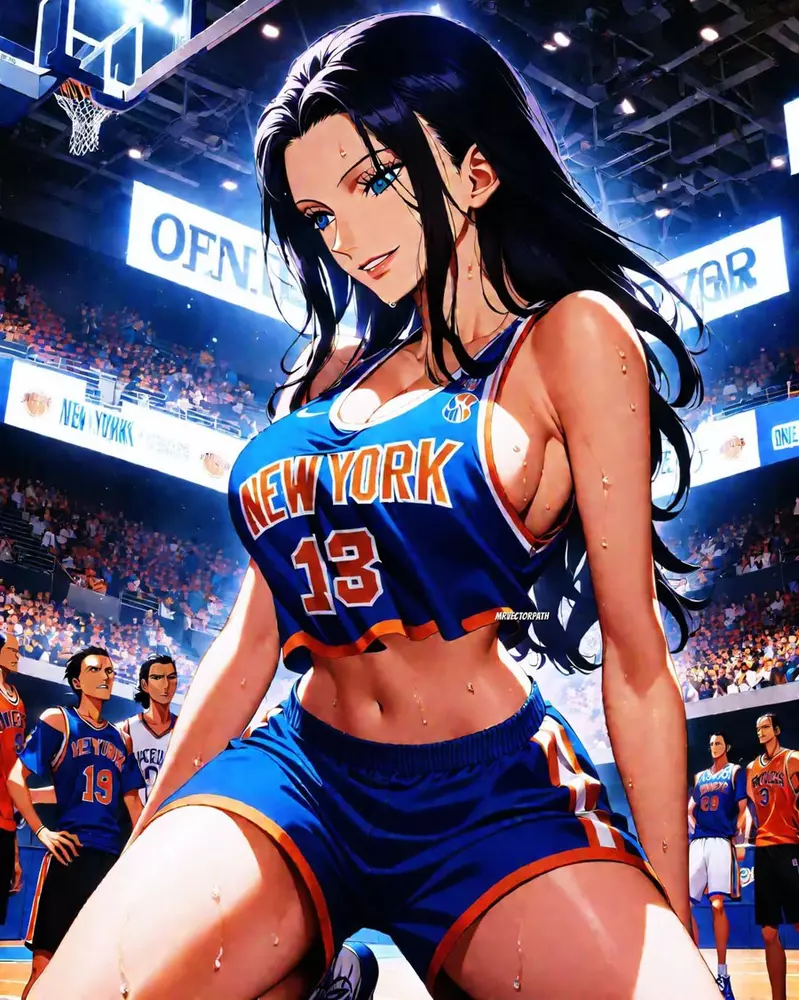 假如让动漫女角成为《NBA篮球队员》估计两队打一来每一回合都是暴力输出吧！  ？