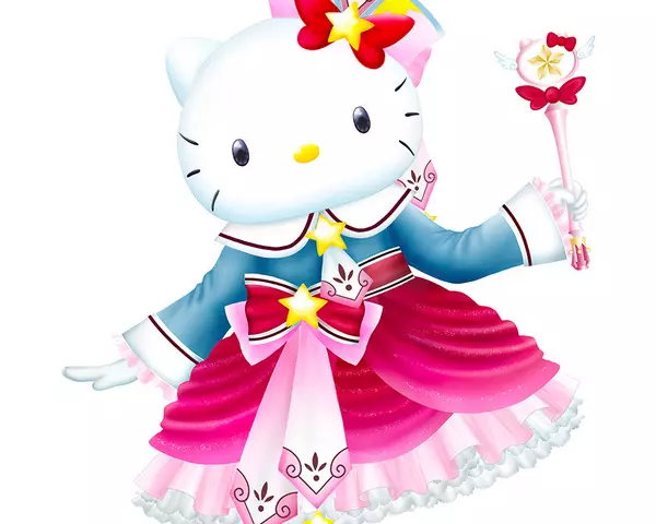 凯蒂猫50周年《CLAMP 为Hello Kitty 设计了原创服装》跟小樱还是配套的呢