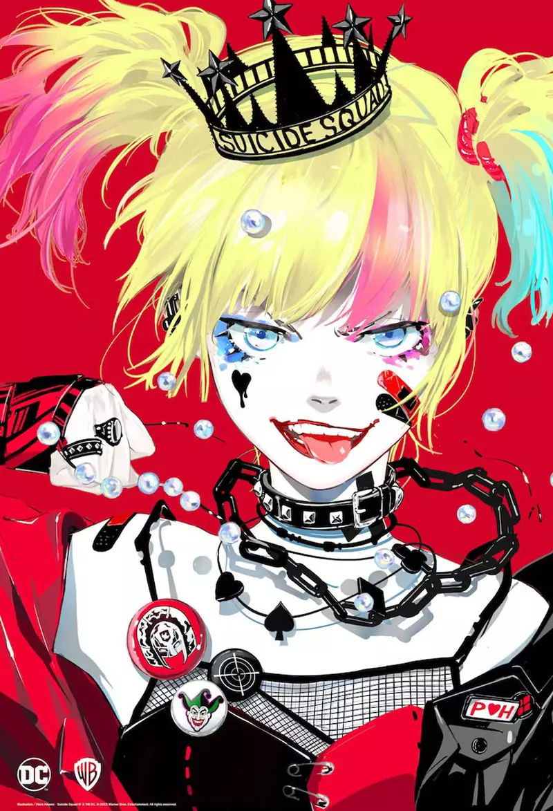 角色预告公开《异世界自杀小队》小丑女版PV登场动画预计今年7月播出
