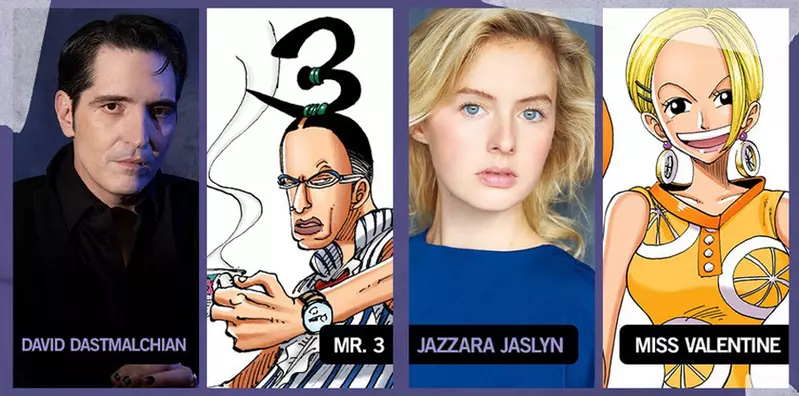 Netflix真人版《海贼王》新剧第二季选角公布四位角色「Mr.3」、「Ms.情人节」、「Mr.5」、「Mr.9」公开