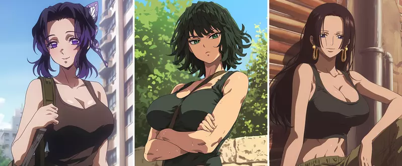 假如让动漫角色成为《拳击手》估计女子组的门票人气会高男子组很多喔XD