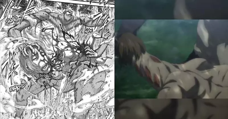 《进击的巨人漫画VS动画》欧美网友比较两种媒体的差异暴力血腥镜头其实改了这么多