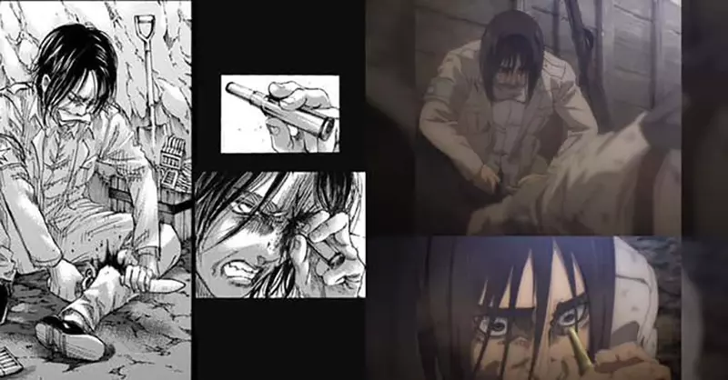 《进击的巨人漫画VS动画》欧美网友比较两种媒体的差异暴力血腥镜头其实改了这么多