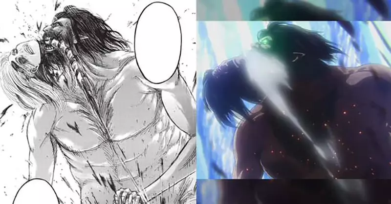 《进击的巨人漫画VS动画》欧美网友比较两种媒体的差异暴力血腥镜头其实改了这么多