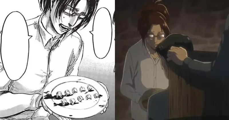 《进击的巨人漫画VS动画》欧美网友比较两种媒体的差异暴力血腥镜头其实改了这么多