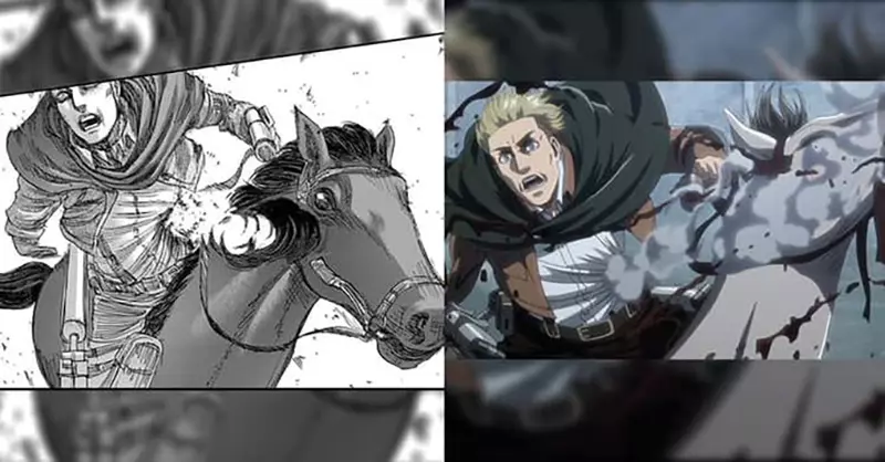 《进击的巨人漫画VS动画》欧美网友比较两种媒体的差异暴力血腥镜头其实改了这么多