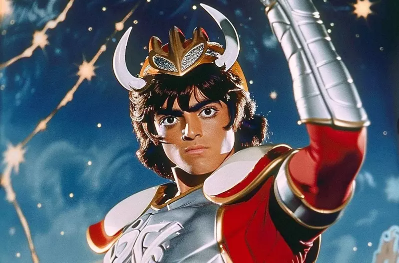 如果《圣斗士星矢》比原作早10年发行并推出真人版，那这1975年的版本就非常有舞台剧的味道惹