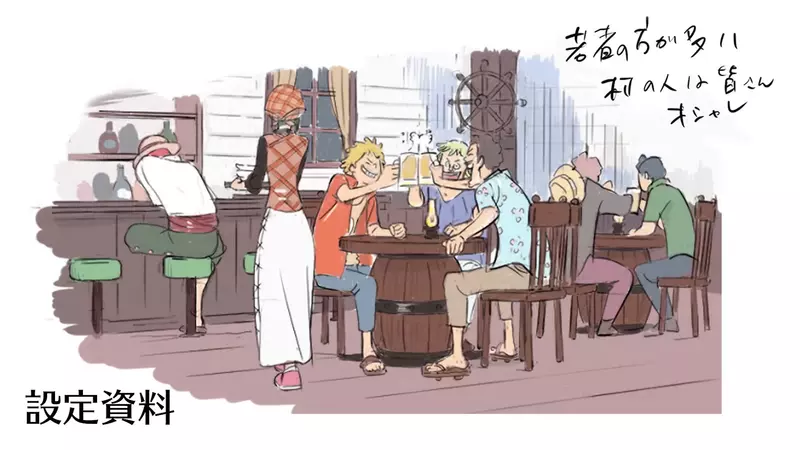 Netflix《海贼王》动画重制版概念美术设计+人物设定图案抢先看