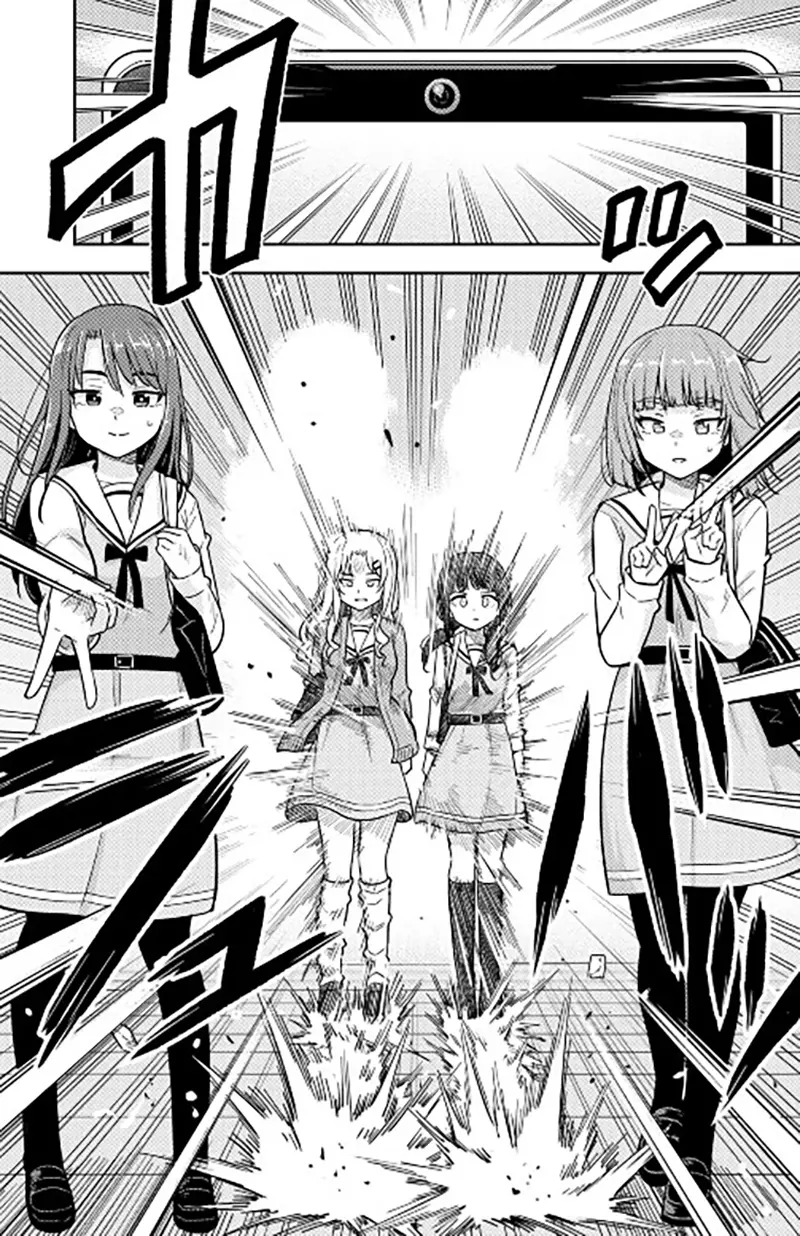 《女高中生的拍照心机》讲述女生勾心斗角的短篇漫画现实拍合照有没有这么夸张呢？